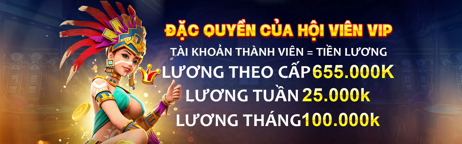 Hình ảnh chính của trang chủ Vuabai9, thể hiện không khí sôi động của sòng bạc trực tuyến và cá cược thể thao, với các yếu tố như thẻ bài, chip cược, màn hình thể thao, và biểu tượng may mắn.